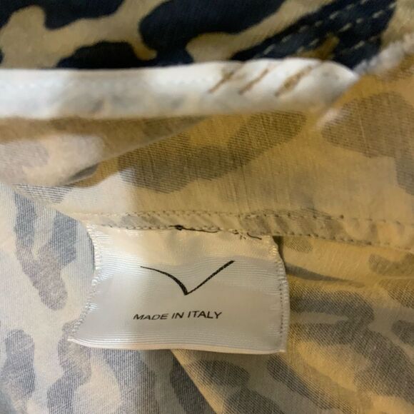 NWT Bazar deluxe Leopard Print double breasted Jacket made in Italy - Picture 8 of 10